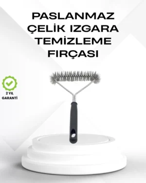 Tel Izgara Temizleme Fırçası BBQ Sonrası Kolay Temizlik