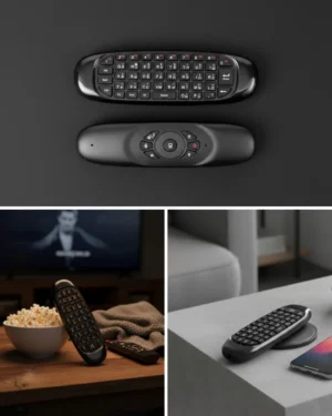 Android TV ve PC Uyumlu Kablosuz Hava Fareli Kumanda