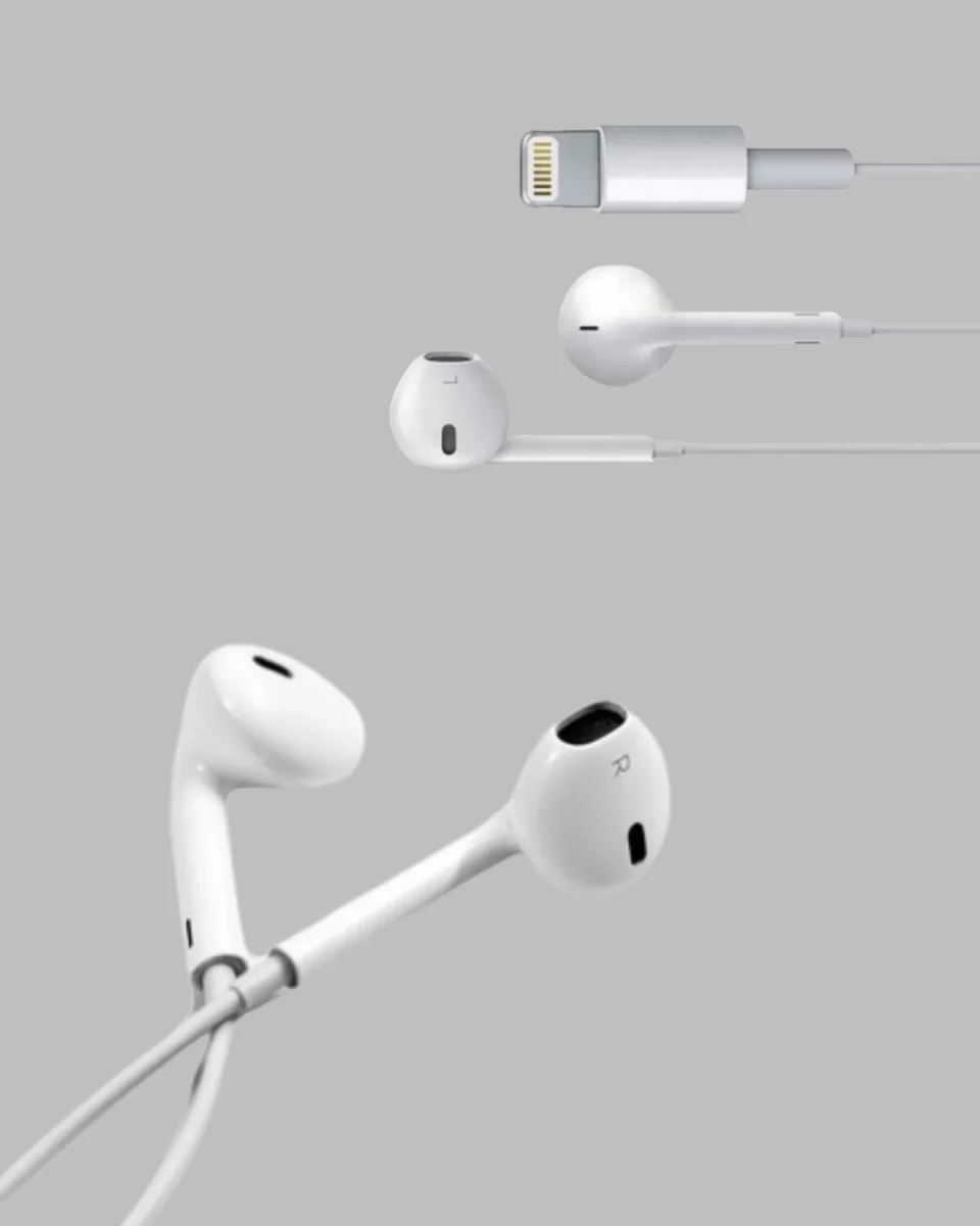 iPhone 14 ve altındaki modellerle uyumlu Kablolu kulaklık - Görsel 4