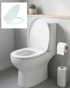 Standart Klozet Kapağı Kolay Montaj Dayanıklı Plastik Universal Uyumlu Tasarım