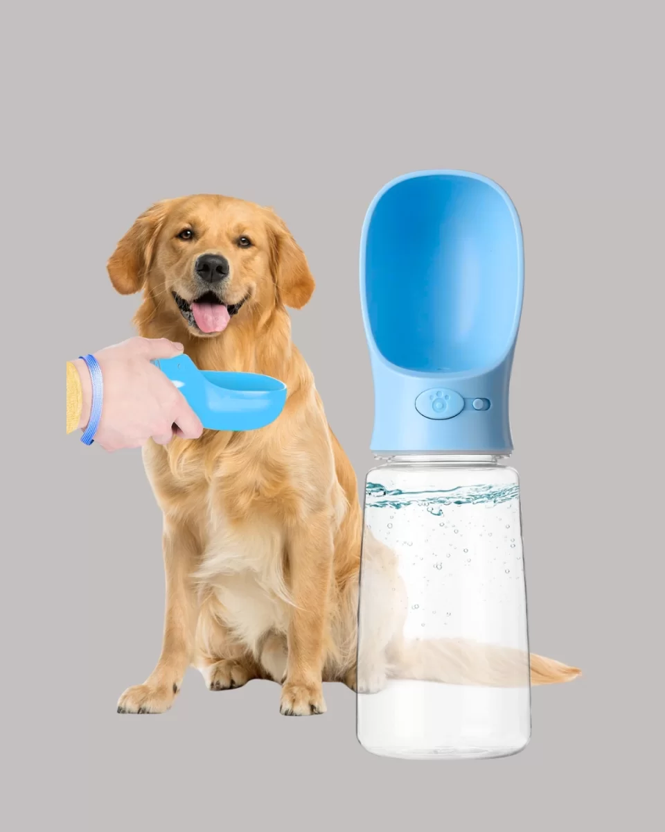 Sızdırma Önleyici Silikon Halkalı Pet Su Dispenseri Gezi Seyahat İçin - Görsel 4