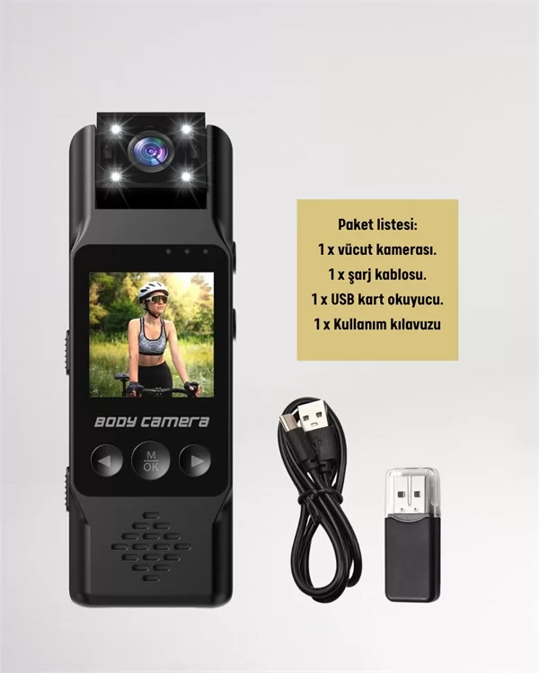 WiFi ile Uzaktan Erişimli Mini Kamera – 1200mAh Batarya, 1080P Video Çekimi - Görsel 4