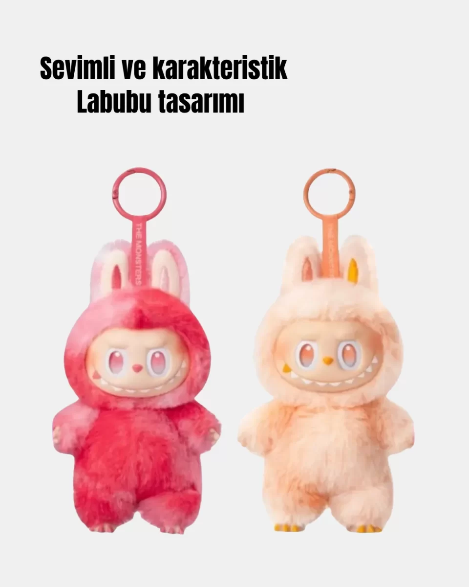 Dekoratif Labubu Peluş Figür Oyuncak Yeni Seri - Görsel 5