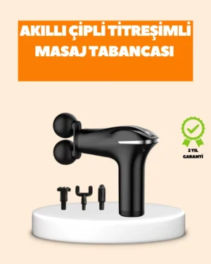 Titreşimli Masaj Aleti Şarjlı Masaj Tabancası Spor Sonrası Kas Gevşetici