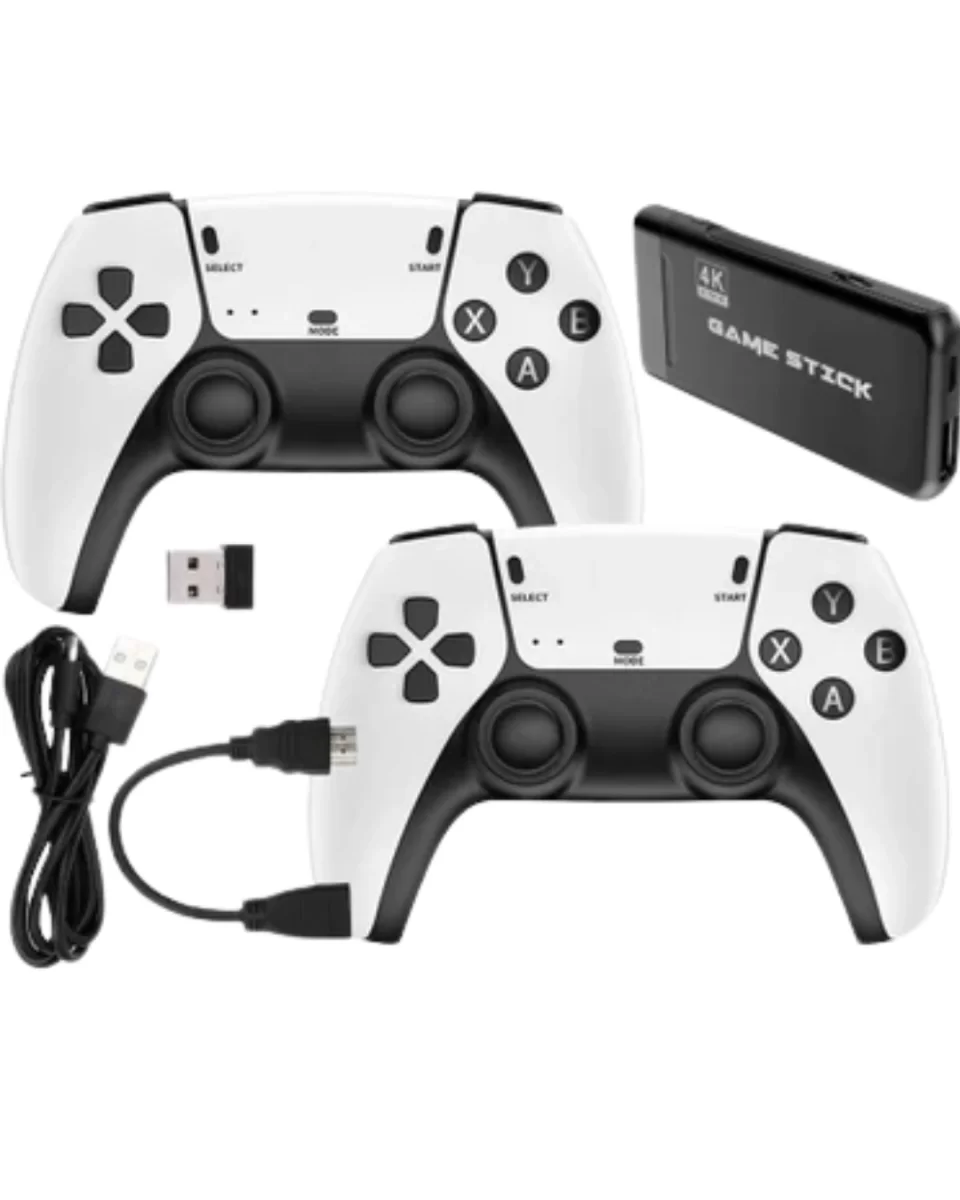 Retro Atari ve Konsol Oyunları Destekli 4K Game Stick - Görsel 2