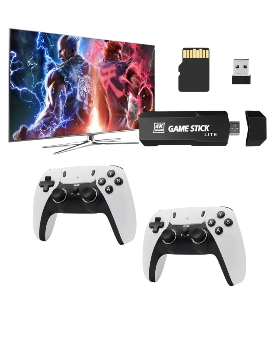 Retro Atari ve Konsol Oyunları Destekli 4K Game Stick - Görsel 4