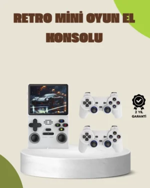 Taşınabilir El Konsolu Kablosuz Gamepadli