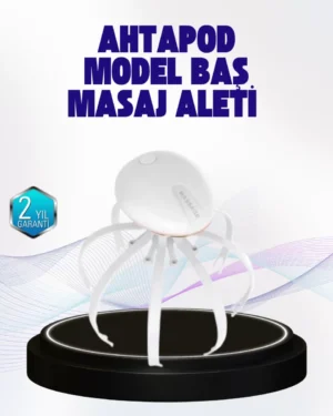 Taşınabilir Elektrikli Kafa Masaj Cihazı Sessiz Motor ve Ergonomik Tasarım
