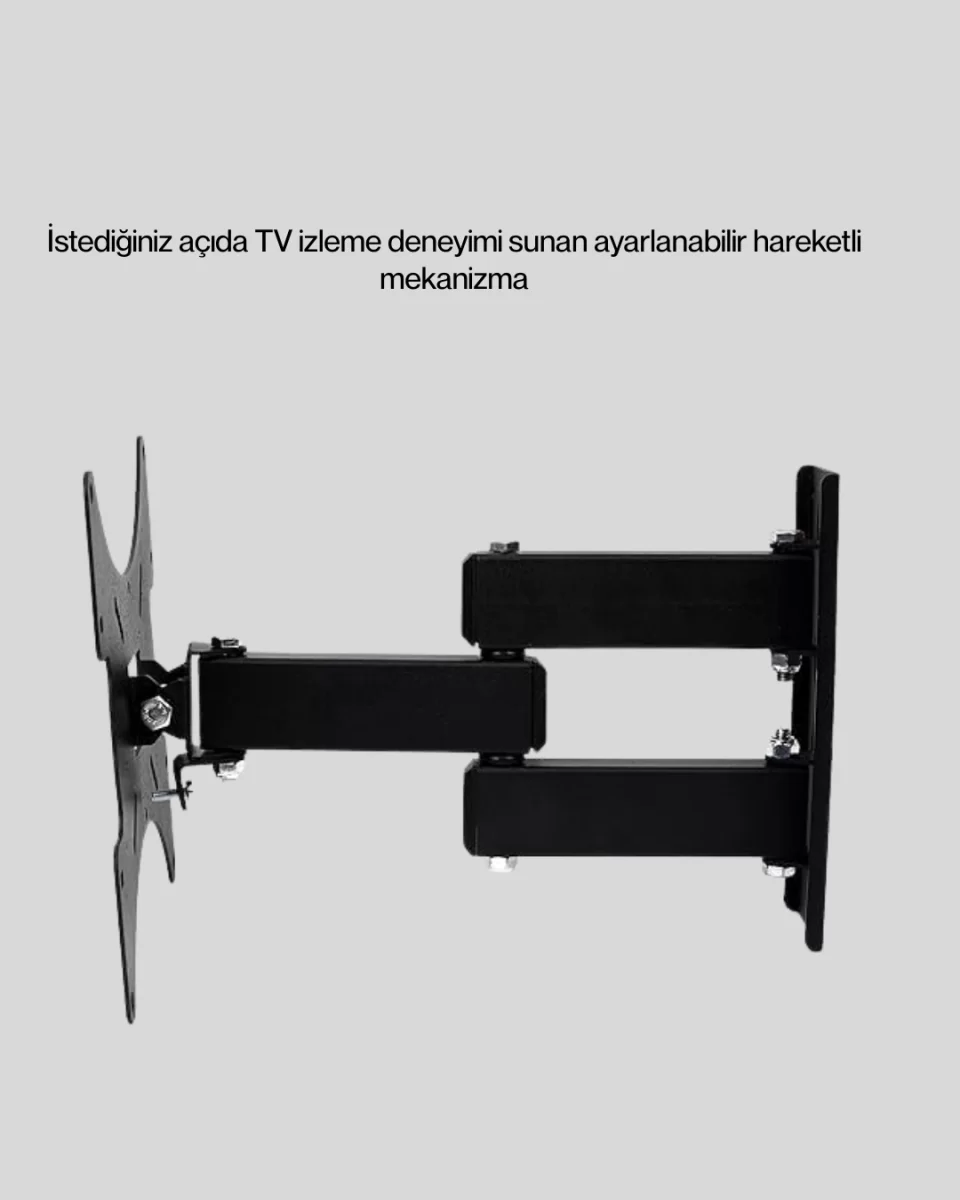 22–49 İnç TV Uyumlu Hareketli Duvar Askı Aparatı - Görsel 5