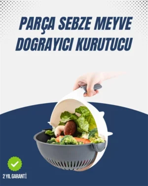 Sebze Doğrama ve Rendeleme İçin Pratik Mutfak Aparatı