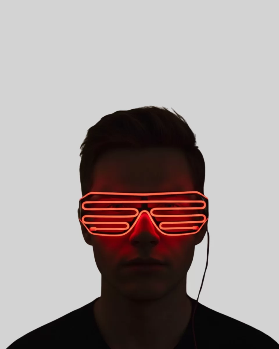 NEON GÖZLÜK KIRMIZI - Görsel 4