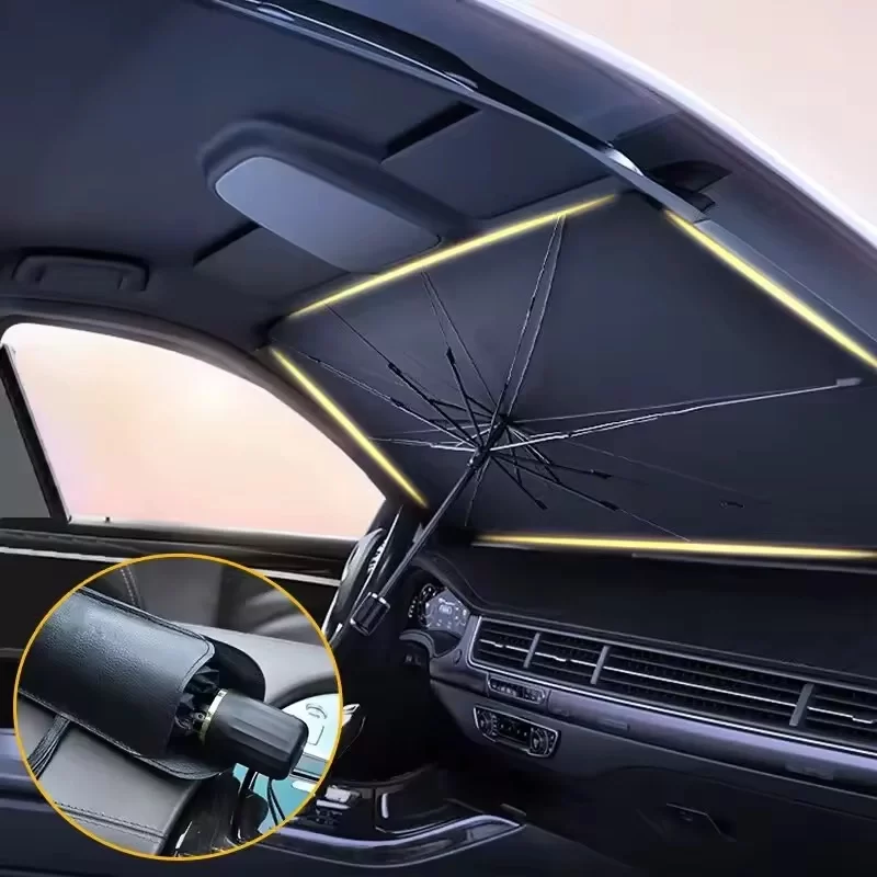 Mercedes E200, BMW 3 Serisi, Volvo S60, Skoda Superb, Renault Megane Uyumlu Oto Şemsiye - Görsel 3