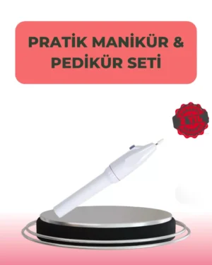 ABS Gövdeli Sessiz Tırnak Matkap Seti – Ayarlanabilir Hız ve Uzun Ömürlü Kullanım