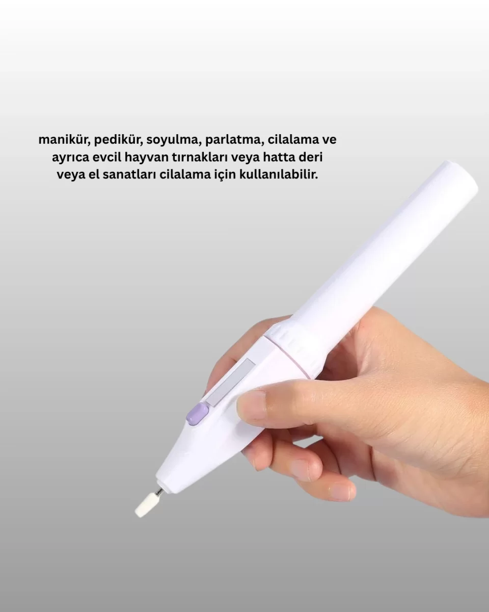 Taşınabilir Profesyonel Manikür Pedikür Seti - Görsel 2