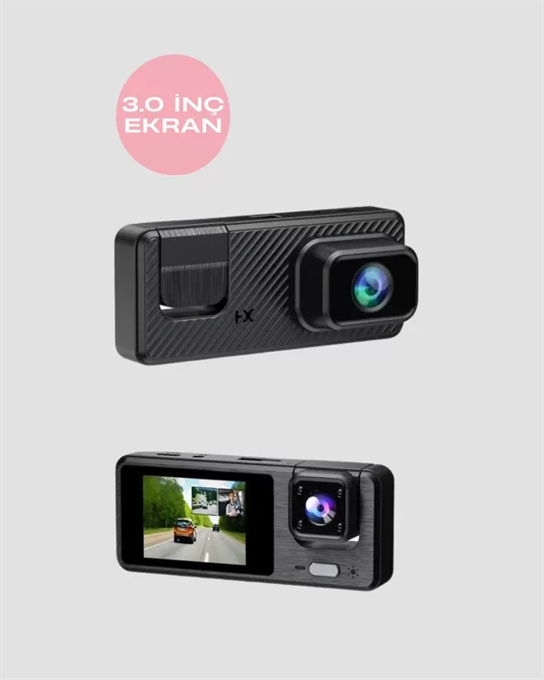 3 Kameralı DVR Araç Kamerası – Tam Güvenlik, Tam Kapsama - Görsel 3