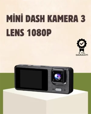 Full HD 3 Kanallı Araç Kamerası – Akıllı Çözümlerle Sürüş