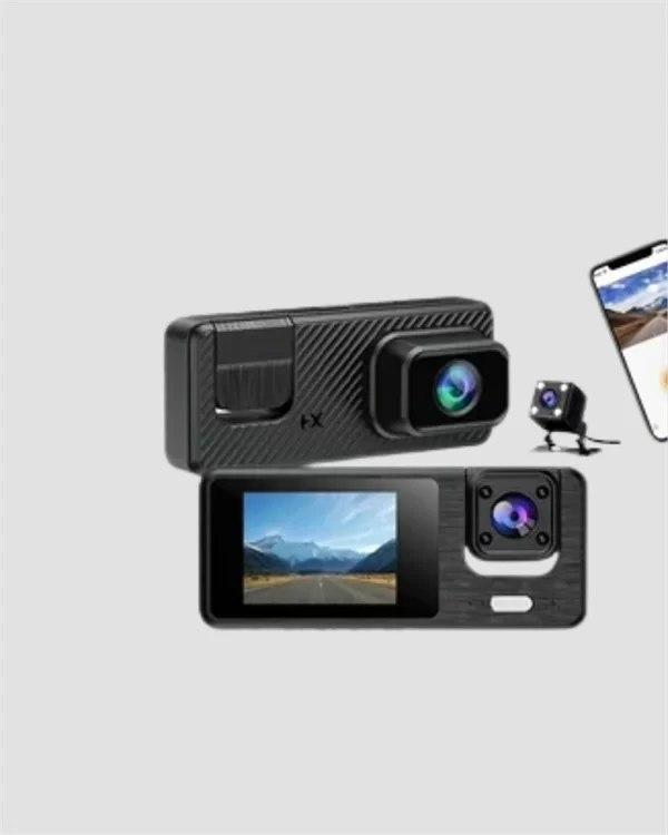 1080P 3 Kameralı Araç DVR -Q301 - Görsel 5