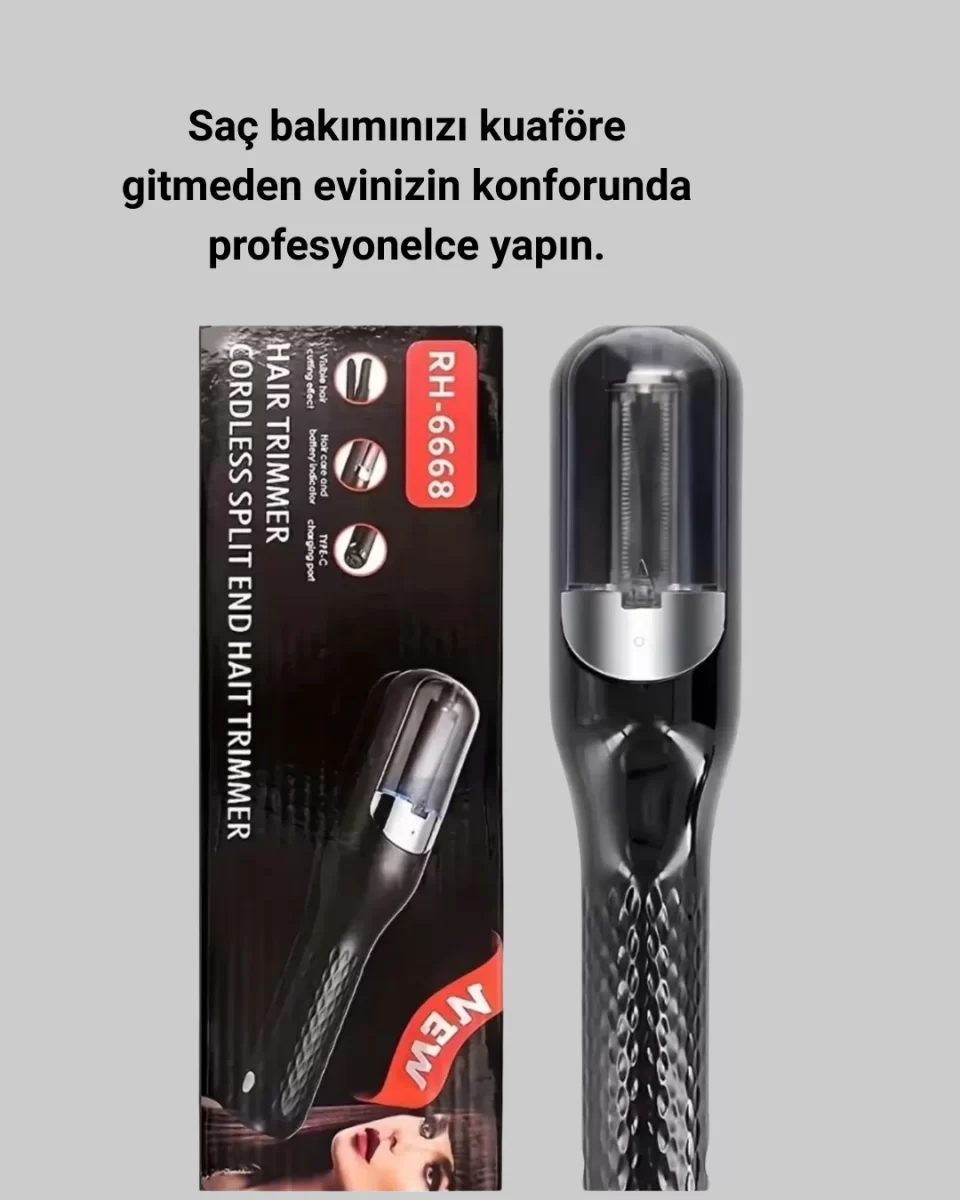RH-6668 Şarjlı Saç Kesme Makinesi - Görsel 4
