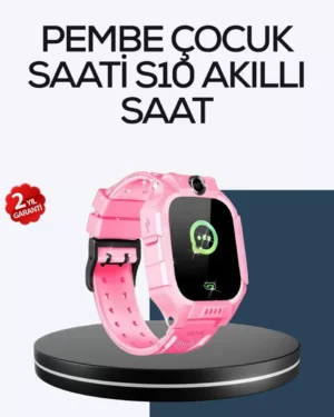 S10 Akıllı Çocuk Saati Çift Yönlü Konuşma ve SOS Fonksiyonu