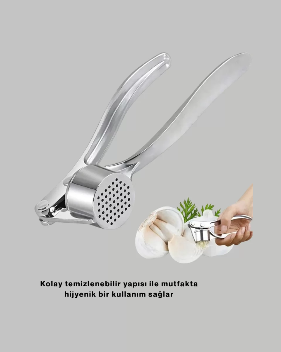 Sarımsak Ezici Kolay Kullanım ve Dayanıklı Gövde - Görsel 4