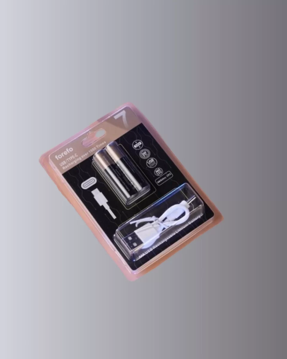 AAA Boyutunda USB Şarjlı Pil – Kompakt Tasarım, Geniş Uyumluluk - Görsel 2
