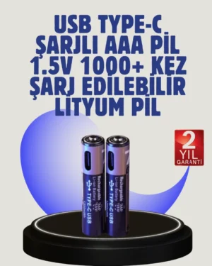 Gelişmiş Güvenlik Özelliklerine Sahip AAA Lityum Pil – Korumalı ve Sağlam Tasarım