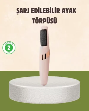 İki Hızlı Elektrikli Ayak Törpüsü Pürüzsüz Topuk Bakımı