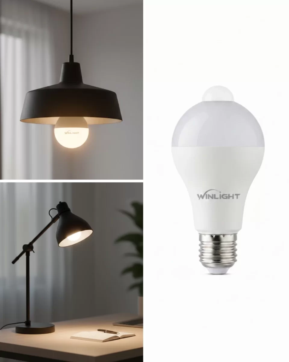 Sensörlü LED Lamba Otomatik Algılama Enerji Tasarruflu Aydınlatma