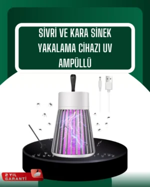 Kamp ve Bahçe İçin Şarjlı Böcek Kovucu Lamba