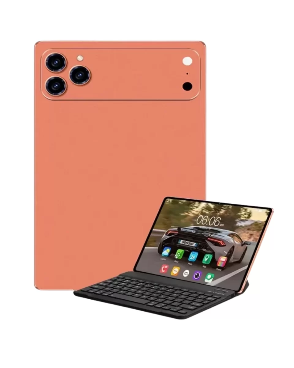 Dokunmatik Android Tablet Klavyeli Kalemli Kılıflı Set - Görsel 4