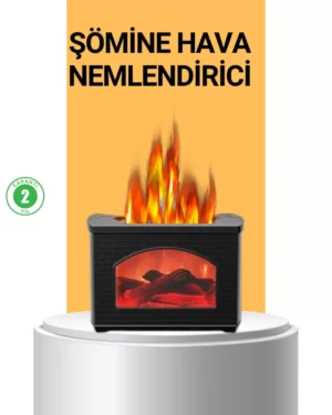 Aromaterapi Destekli Ultrasonik Nemlendirici USB Bağlantılı Sessiz Model
