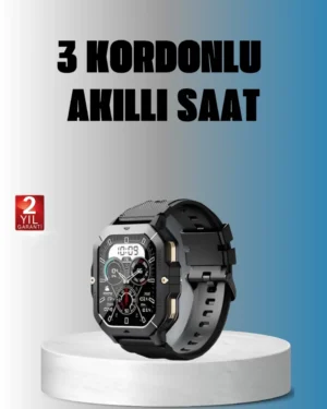 Kablosuz Şarjlı Akıllı Saat Ultra İnce Tasarım