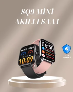 IP67 Suya Dayanıklı AMOLED Akıllı Saat Bildirim ve Sağlık Takip Özellikli