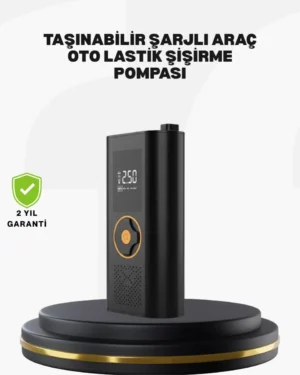 Taşınabilir Dijital Lastik Şişirme Cihazı Güvenli ve Pratik Kullanım