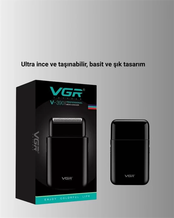 USB Şarjlı Traş Makinesi – Piston + Ağ Başlık, 600 mAh Batarya - Görsel 3