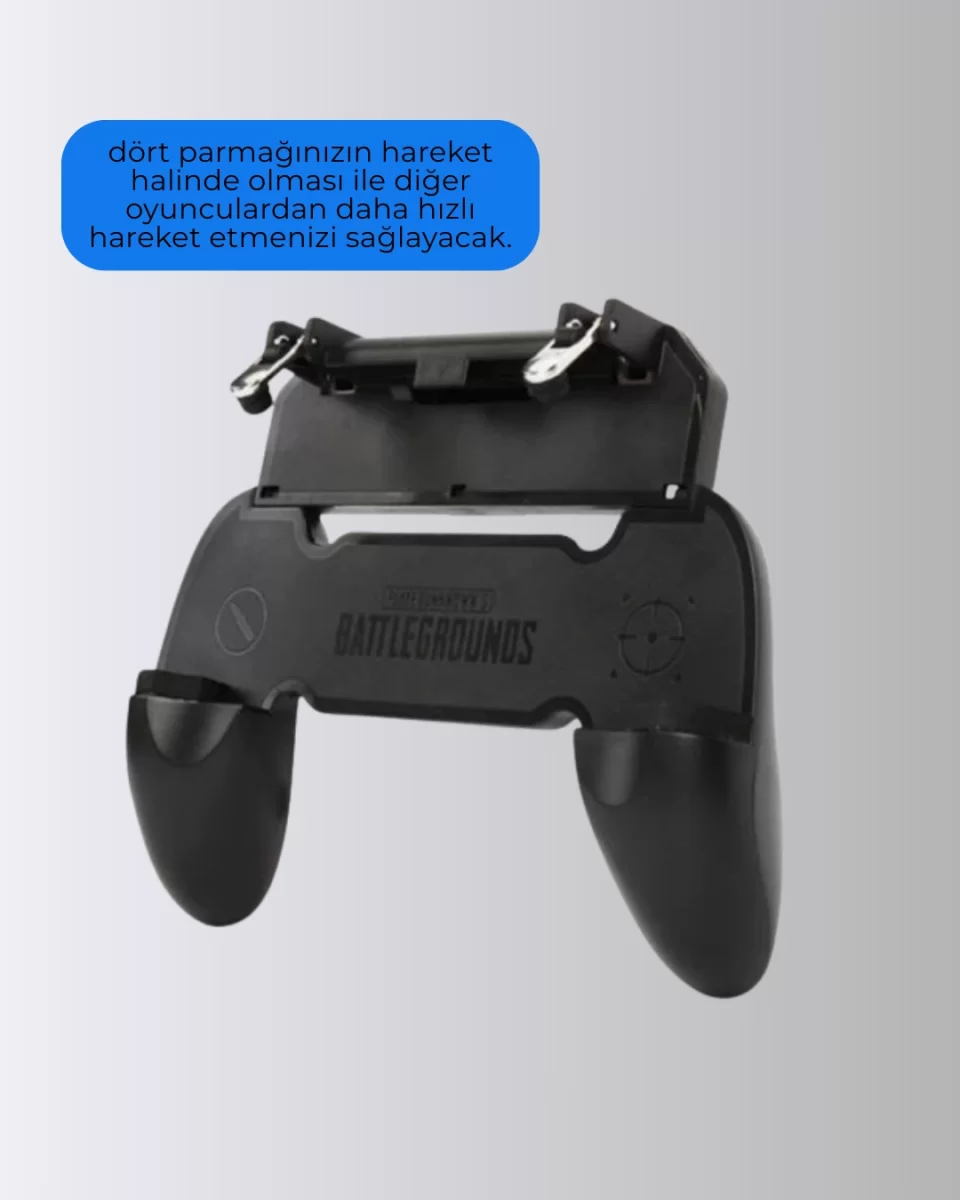 PUBG Mobile Uyumlu Joystick ve Parmak Tetikli Oyun Gamepadi - Görsel 5