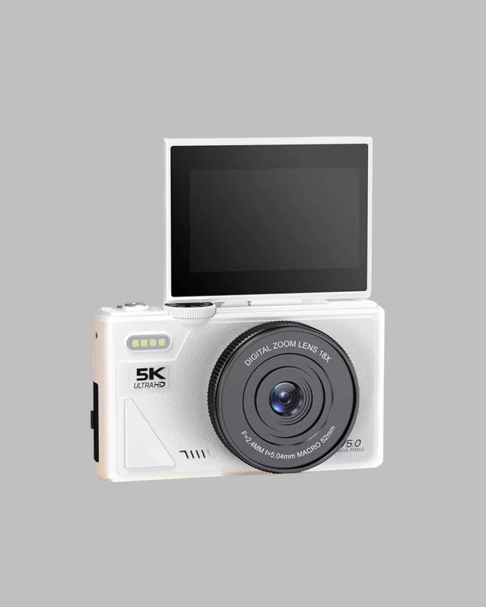 5K Dijital Kamera Otofokus WiFi Aktarım ve 18x Dijital Zoom - Görsel 3