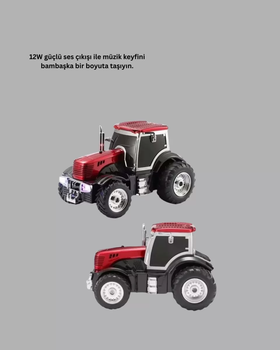 Taşınabilir Nostaljik Araç Tasarımlı Bluetooth Hoparlör - Görsel 2