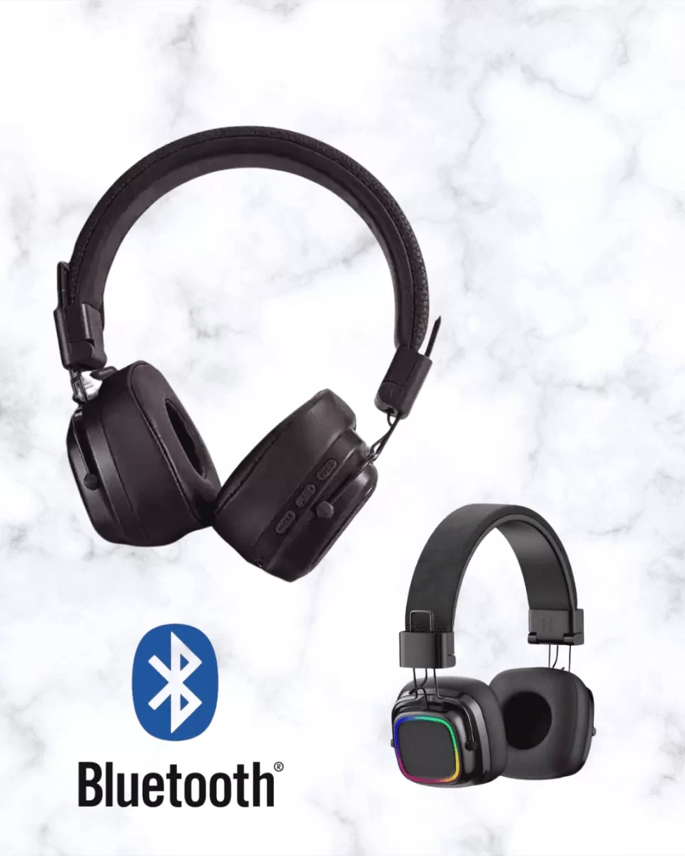 RGB Işıklı Katlanabilir Bluetooth 5.3 Kulak Üstü Kulaklık - Görsel 5