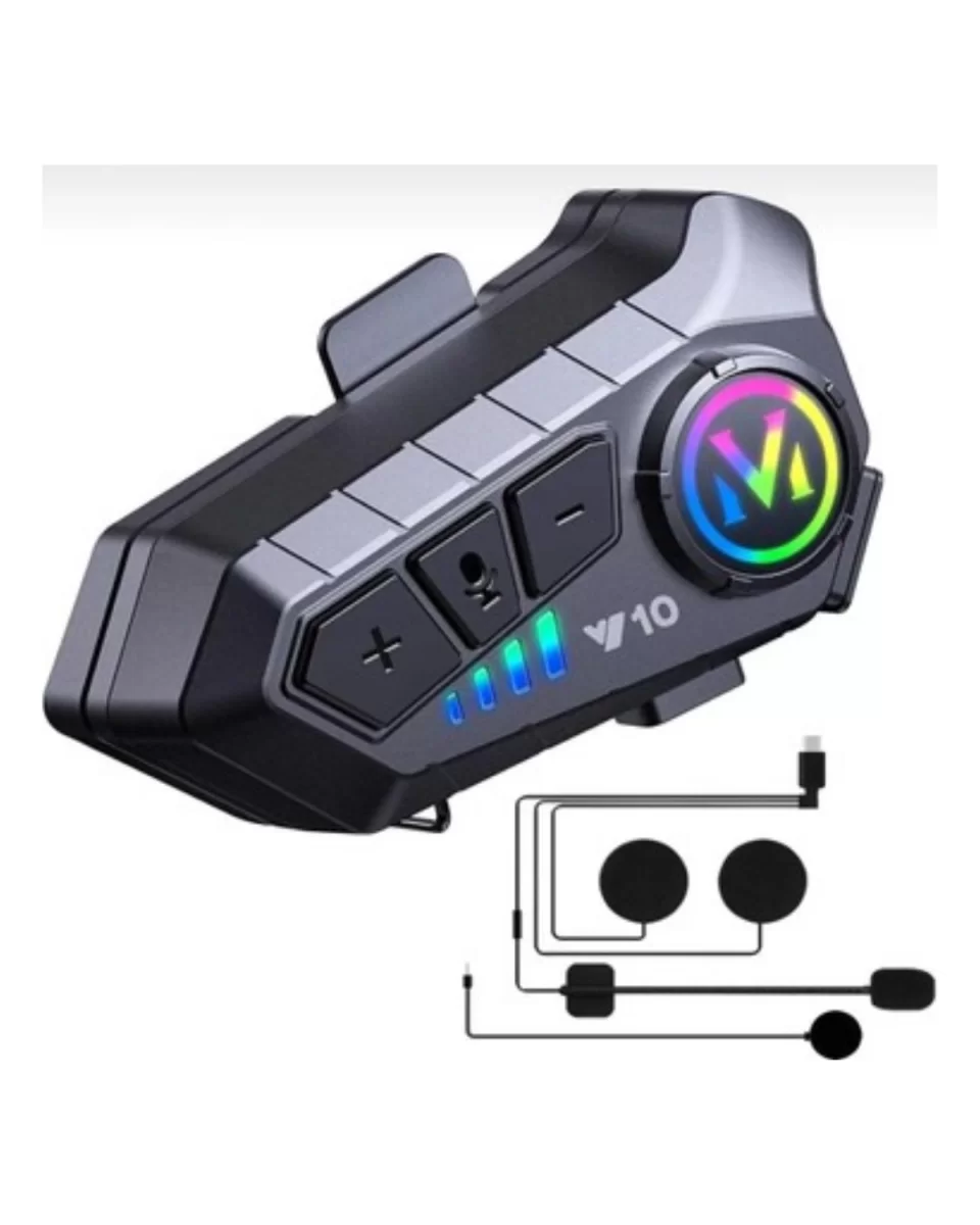 Eller Serbest Intercom Sistemi RGB Işıklı Ultra HD Ses - Görsel 5