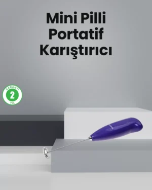 Mutfak İçin Mini El Mikseri – Kahve, Süt, Krema ve Sos Karıştırıcı