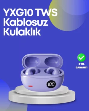 YXG10 Bluetooth Kulaklık – Cilt Dostu, Uzun Pil, Çift Dil Destekli Akıllı Tasarım
