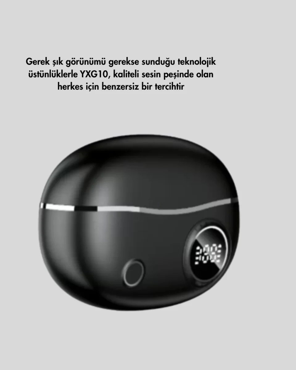YXG10 SİYAH BLUETOOTH KULAKLIK - Görsel 4