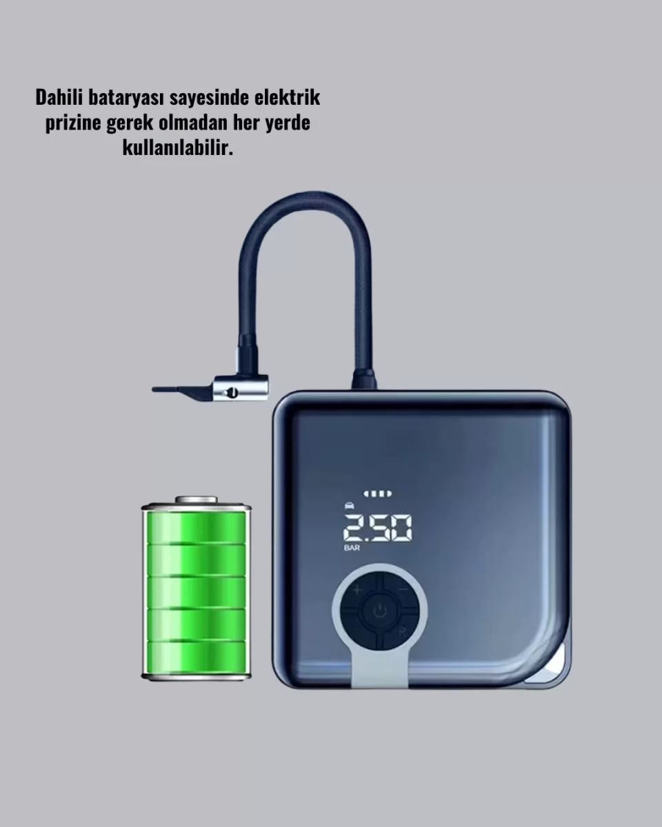 ZC001 LED EKRANLI ARAÇ POMPASI - Görsel 4