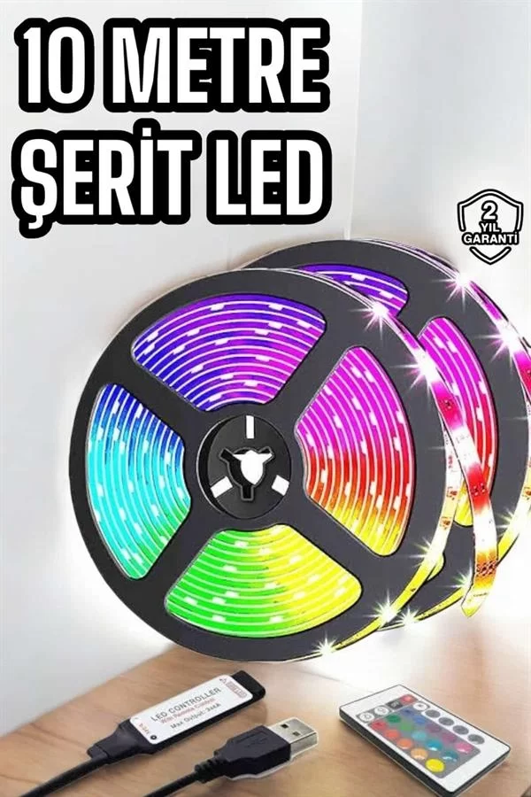 Şerit Led Yeni Nesil 10 Metre Her Ortama Uygun - Görsel 2