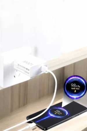 120W Şarj Aleti Type-C Uyumlu Turbo Şarj Aleti