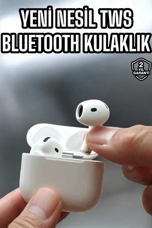 Kaliteli Ucuz İOS ve Android Uyumlu TWS Bluetooth Kulaklık ANC Özelliği - Görsel 2