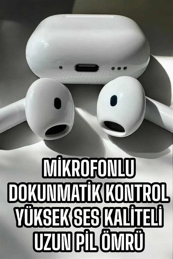 Kablosuz Bluetooth Kulaklık TWS ANC Özelliği Yüksek Ses Kaliteli - Görsel 3