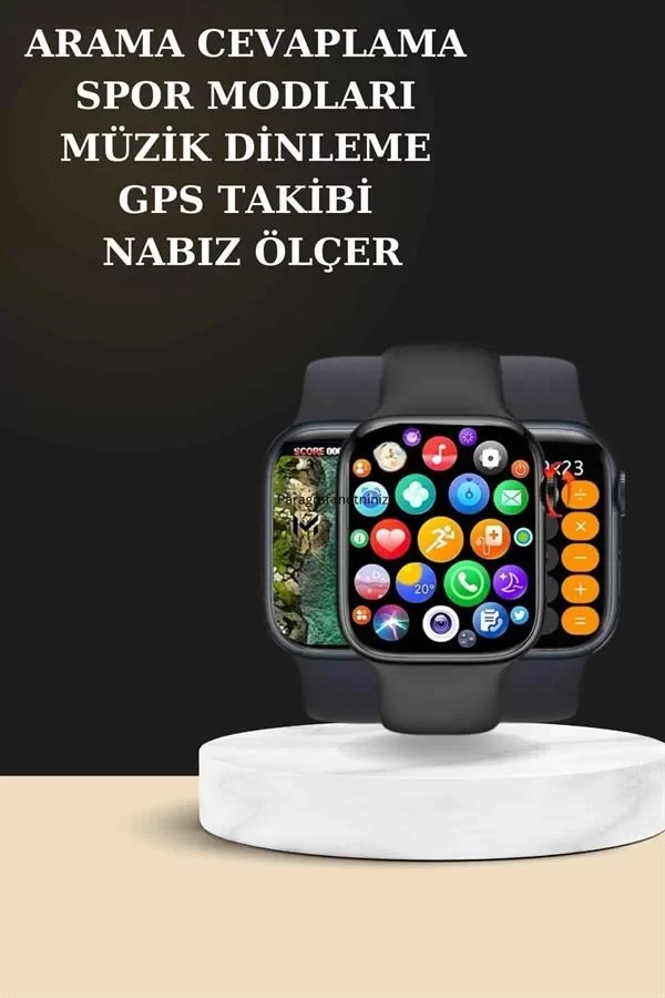 2025 Model Kablosuz Kulaklık ve Yeni Nesil Akıllı Saat Metal Kayış Plastik Kayış