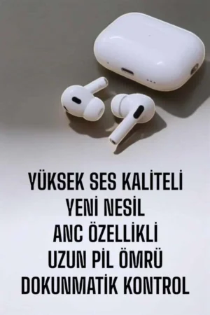 Kablosuz Bluetooth Kulaklık Gürültü Önleme, Su Geçirmez, Mikrofonlu